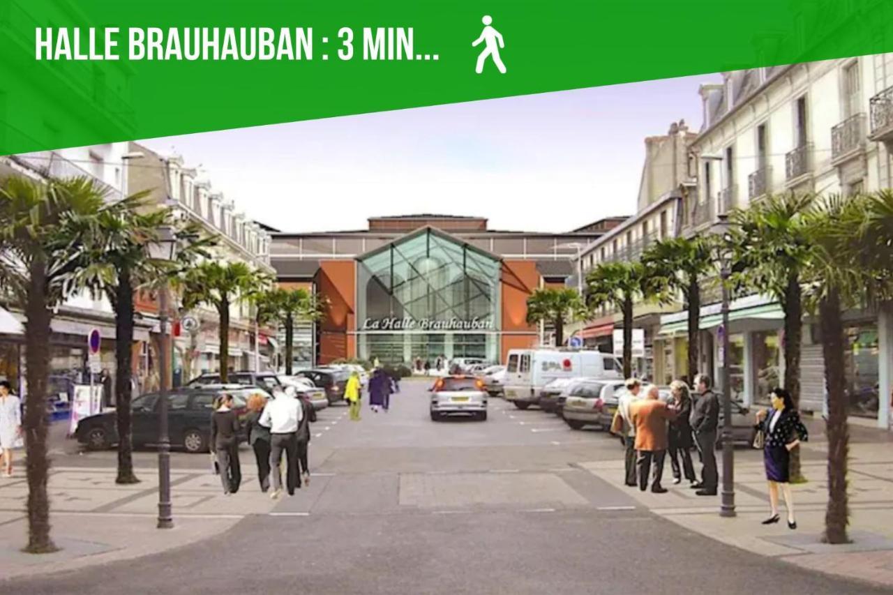 Le Voltaire -2 Chambres- 70M2- Hypercentre-Parking-Wifi Fibre- Nouvelle Literie Tarbes Eksteriør bilde