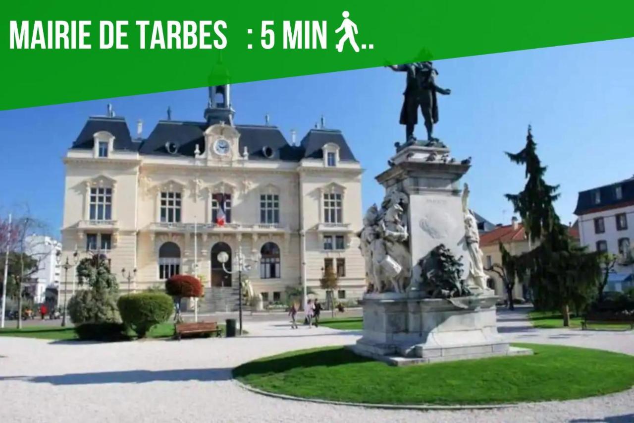 Le Voltaire -2 Chambres- 70M2- Hypercentre-Parking-Wifi Fibre- Nouvelle Literie Tarbes Eksteriør bilde